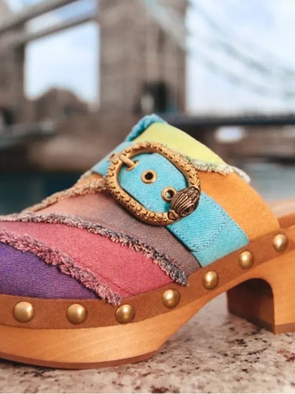 Woman’s Size 8.5 US 39 Eu Kurt Geiger London mayfair clog. Brand New.